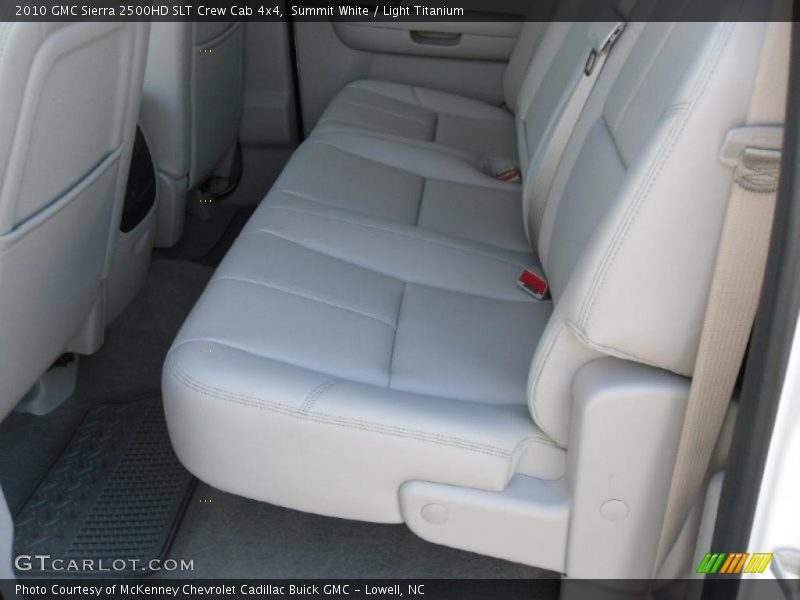 Summit White / Light Titanium 2010 GMC Sierra 2500HD SLT Crew Cab 4x4