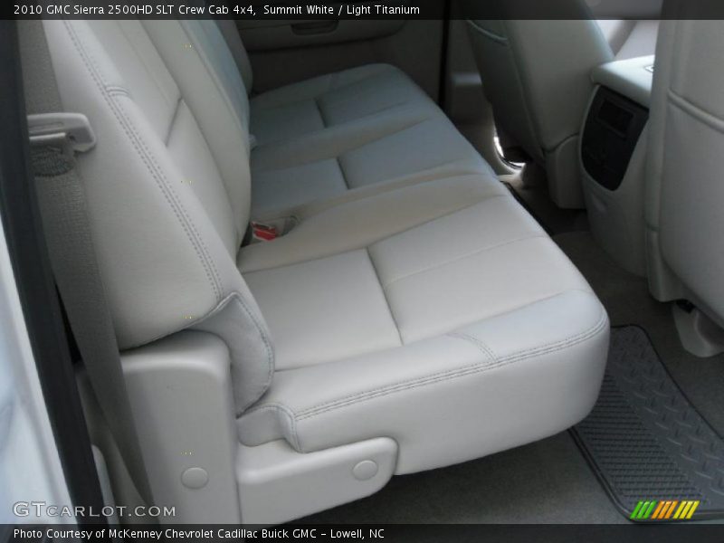 Summit White / Light Titanium 2010 GMC Sierra 2500HD SLT Crew Cab 4x4