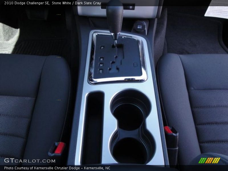 Stone White / Dark Slate Gray 2010 Dodge Challenger SE