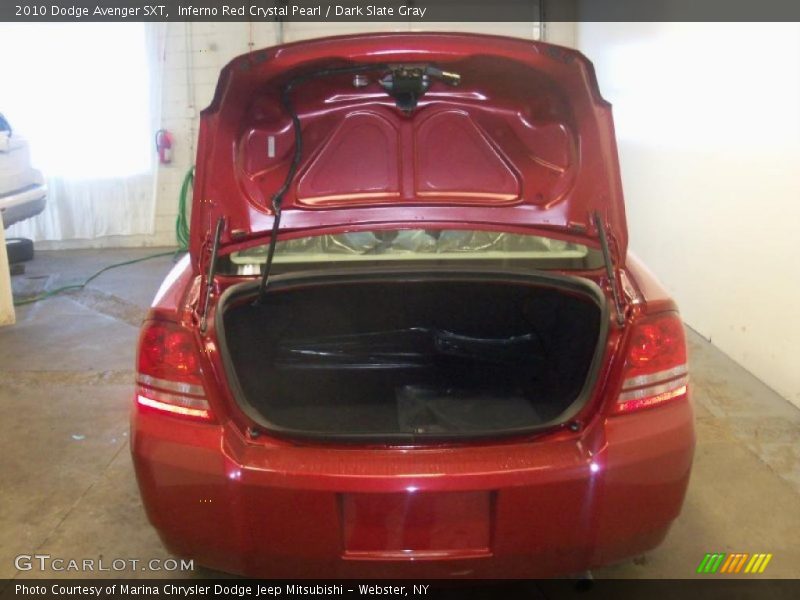 Inferno Red Crystal Pearl / Dark Slate Gray 2010 Dodge Avenger SXT