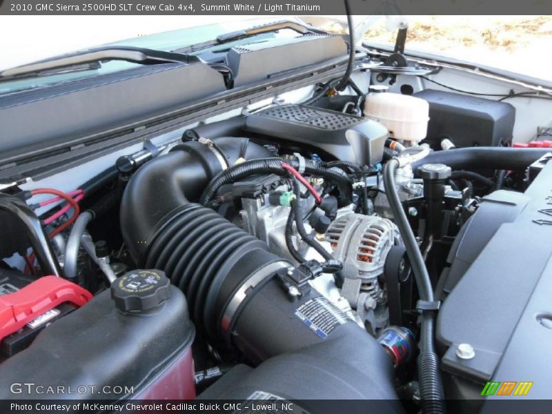 Summit White / Light Titanium 2010 GMC Sierra 2500HD SLT Crew Cab 4x4