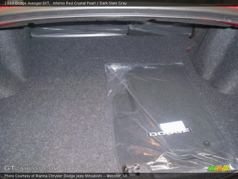 Inferno Red Crystal Pearl / Dark Slate Gray 2010 Dodge Avenger SXT