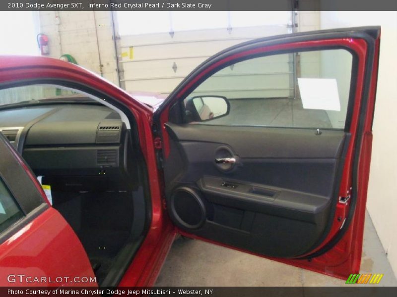Inferno Red Crystal Pearl / Dark Slate Gray 2010 Dodge Avenger SXT