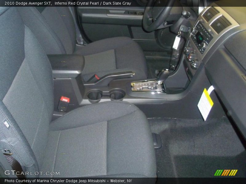 Inferno Red Crystal Pearl / Dark Slate Gray 2010 Dodge Avenger SXT
