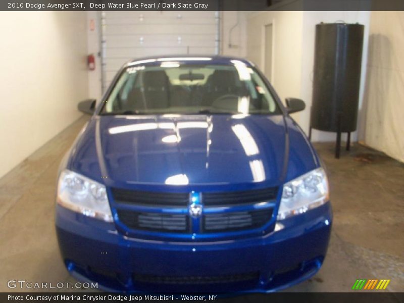 Deep Water Blue Pearl / Dark Slate Gray 2010 Dodge Avenger SXT