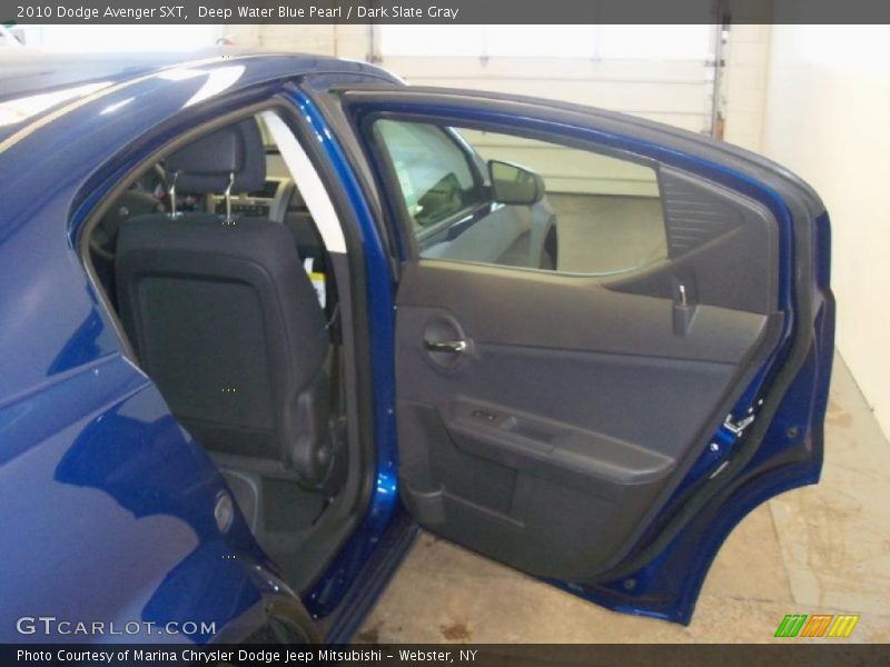 Deep Water Blue Pearl / Dark Slate Gray 2010 Dodge Avenger SXT