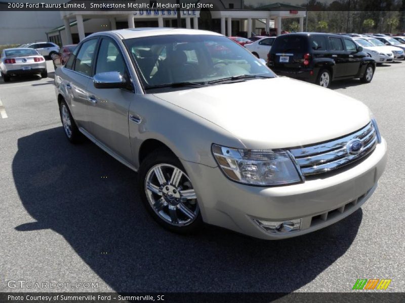 Smokestone Metallic / Medium Light Stone 2009 Ford Taurus Limited