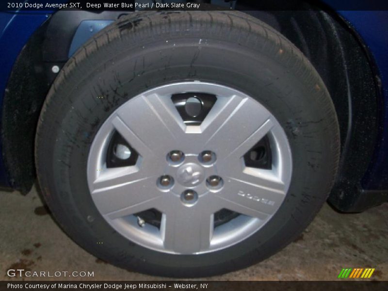 Deep Water Blue Pearl / Dark Slate Gray 2010 Dodge Avenger SXT