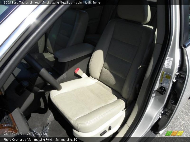 Smokestone Metallic / Medium Light Stone 2009 Ford Taurus Limited