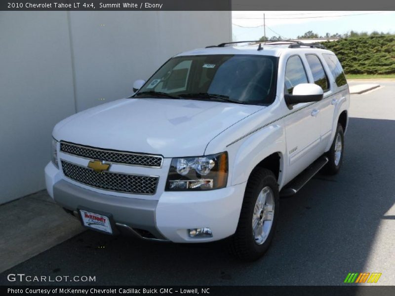 Summit White / Ebony 2010 Chevrolet Tahoe LT 4x4