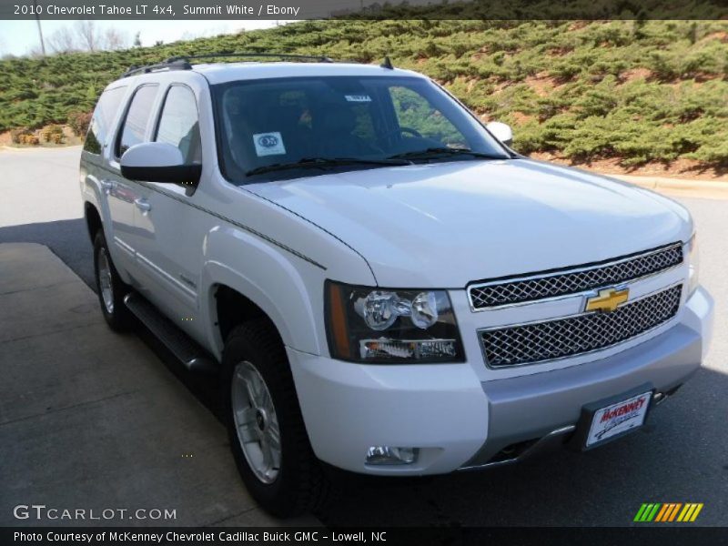 Summit White / Ebony 2010 Chevrolet Tahoe LT 4x4