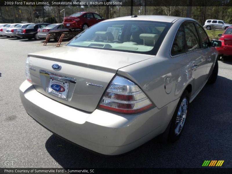 Smokestone Metallic / Medium Light Stone 2009 Ford Taurus Limited