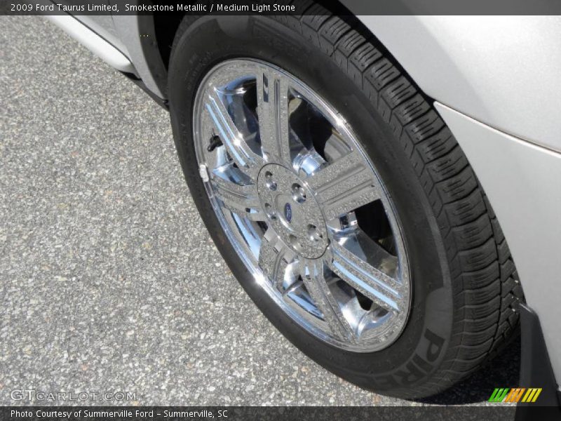 Smokestone Metallic / Medium Light Stone 2009 Ford Taurus Limited