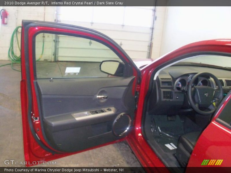 Inferno Red Crystal Pearl / Dark Slate Gray 2010 Dodge Avenger R/T