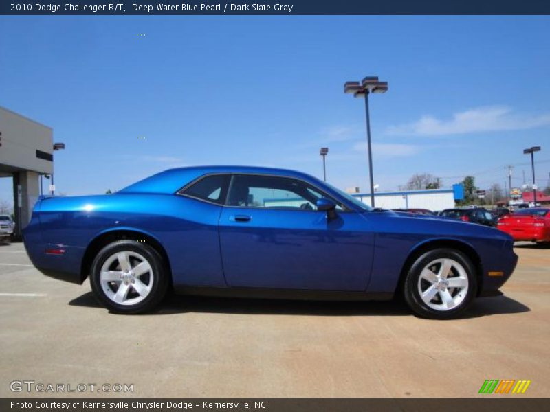 Deep Water Blue Pearl / Dark Slate Gray 2010 Dodge Challenger R/T