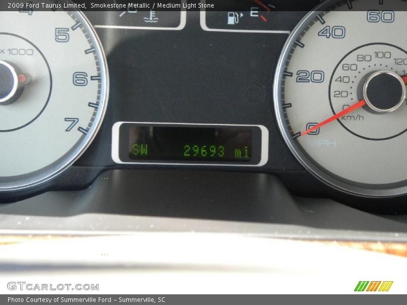 Smokestone Metallic / Medium Light Stone 2009 Ford Taurus Limited