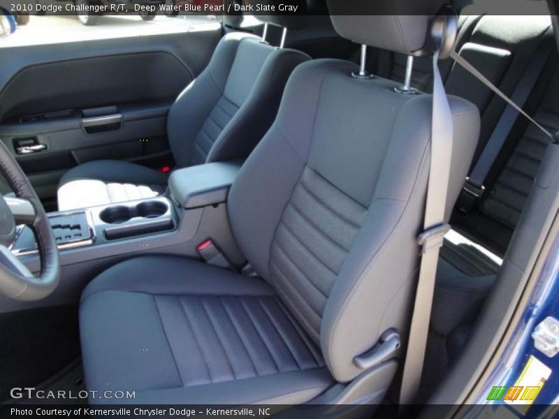 Deep Water Blue Pearl / Dark Slate Gray 2010 Dodge Challenger R/T