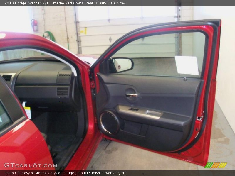 Inferno Red Crystal Pearl / Dark Slate Gray 2010 Dodge Avenger R/T