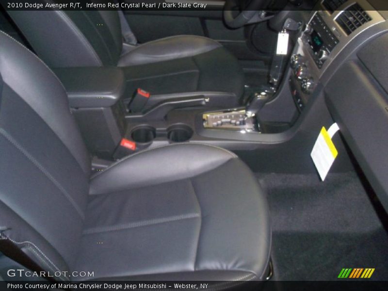 Inferno Red Crystal Pearl / Dark Slate Gray 2010 Dodge Avenger R/T