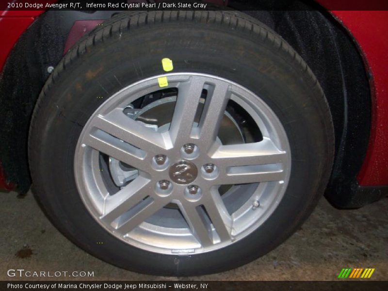 Inferno Red Crystal Pearl / Dark Slate Gray 2010 Dodge Avenger R/T