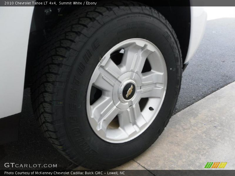 Summit White / Ebony 2010 Chevrolet Tahoe LT 4x4