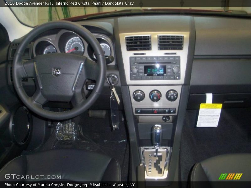 Inferno Red Crystal Pearl / Dark Slate Gray 2010 Dodge Avenger R/T