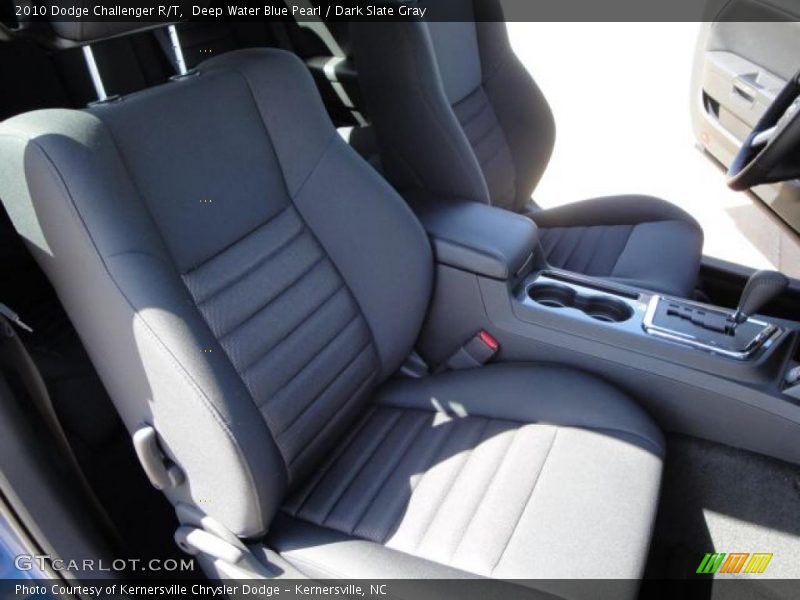 Deep Water Blue Pearl / Dark Slate Gray 2010 Dodge Challenger R/T