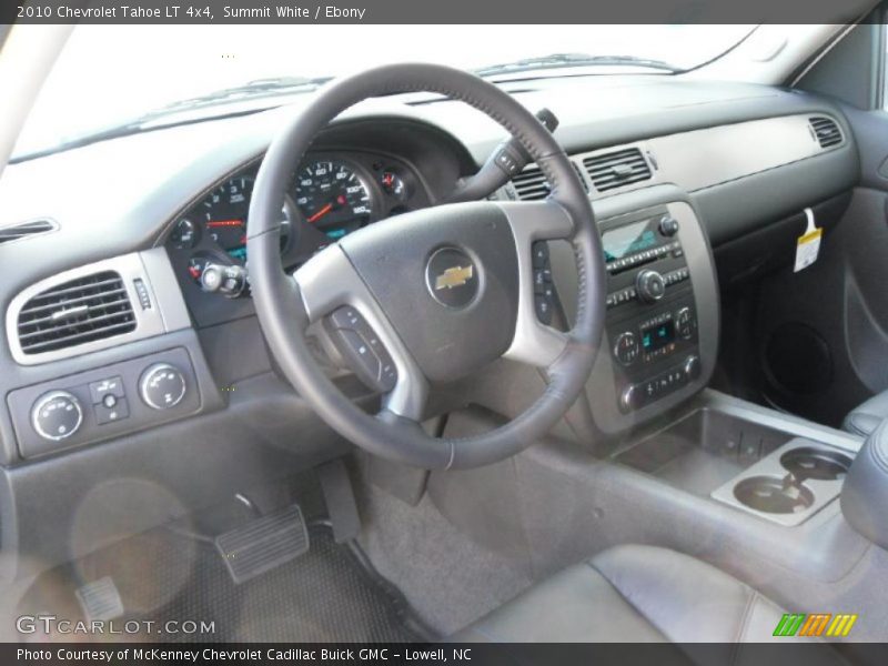 Summit White / Ebony 2010 Chevrolet Tahoe LT 4x4