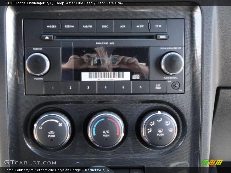 Deep Water Blue Pearl / Dark Slate Gray 2010 Dodge Challenger R/T