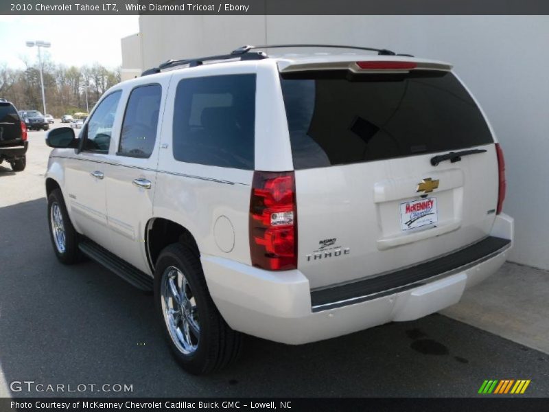 White Diamond Tricoat / Ebony 2010 Chevrolet Tahoe LTZ