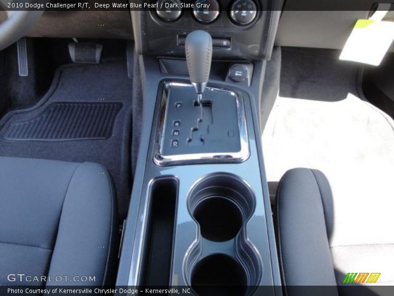 Deep Water Blue Pearl / Dark Slate Gray 2010 Dodge Challenger R/T