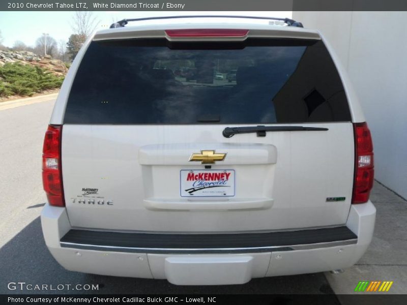 White Diamond Tricoat / Ebony 2010 Chevrolet Tahoe LTZ