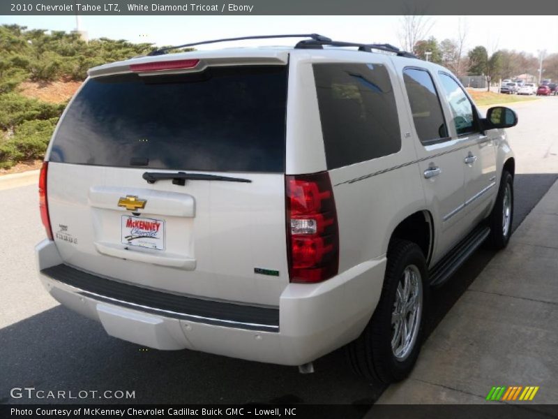 White Diamond Tricoat / Ebony 2010 Chevrolet Tahoe LTZ