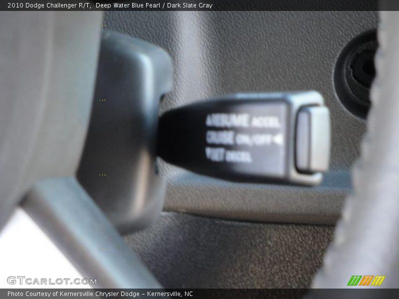 Deep Water Blue Pearl / Dark Slate Gray 2010 Dodge Challenger R/T