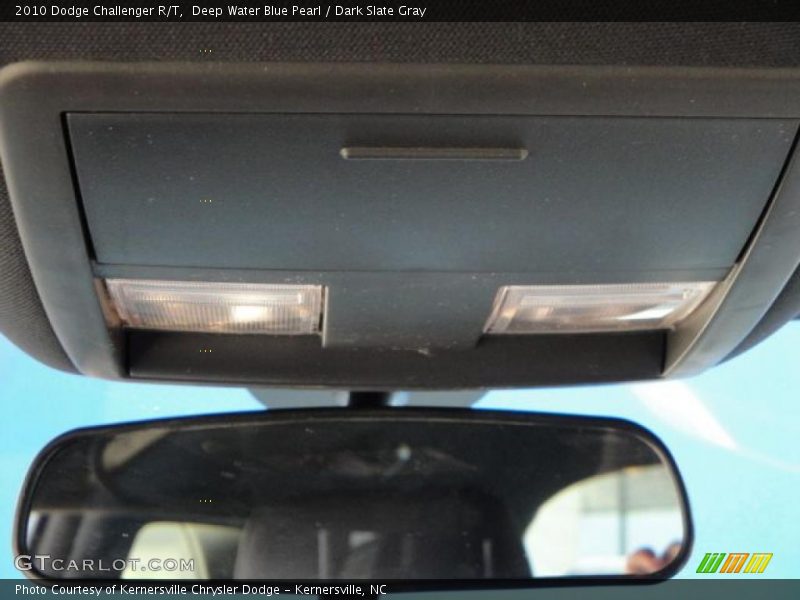 Deep Water Blue Pearl / Dark Slate Gray 2010 Dodge Challenger R/T