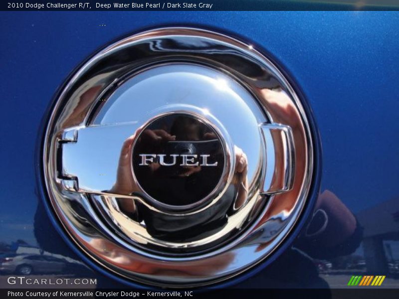 Deep Water Blue Pearl / Dark Slate Gray 2010 Dodge Challenger R/T