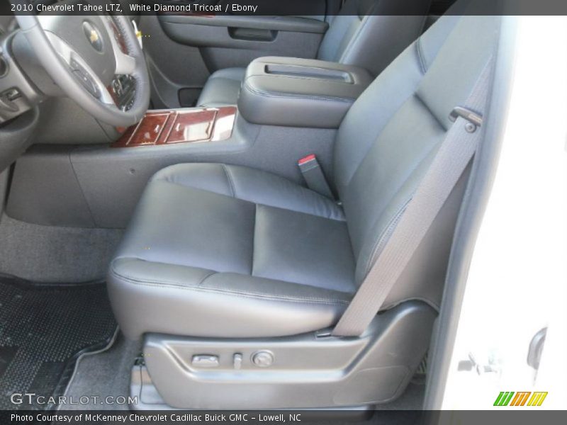 White Diamond Tricoat / Ebony 2010 Chevrolet Tahoe LTZ