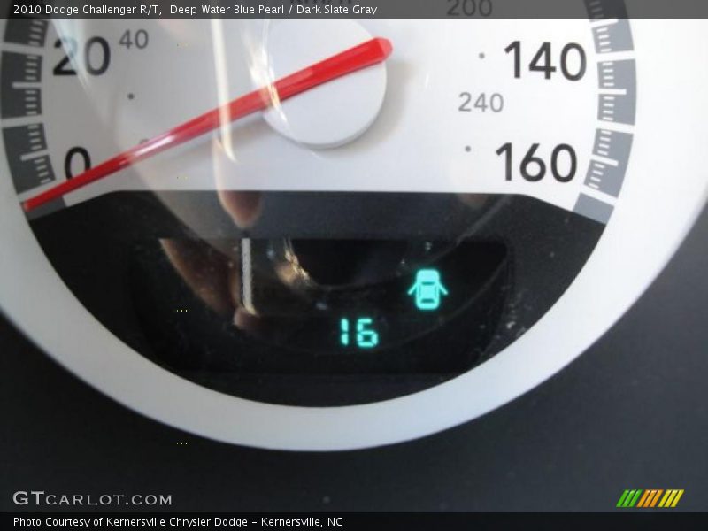 Deep Water Blue Pearl / Dark Slate Gray 2010 Dodge Challenger R/T