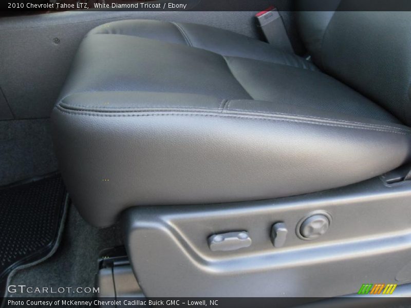 White Diamond Tricoat / Ebony 2010 Chevrolet Tahoe LTZ