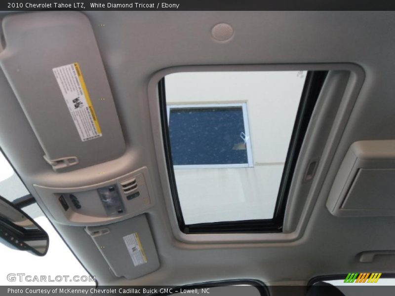 White Diamond Tricoat / Ebony 2010 Chevrolet Tahoe LTZ