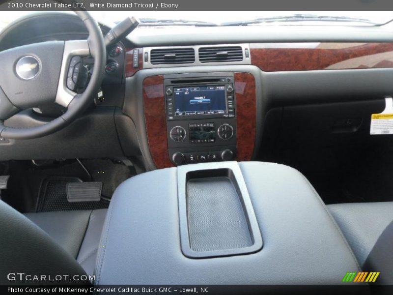 White Diamond Tricoat / Ebony 2010 Chevrolet Tahoe LTZ