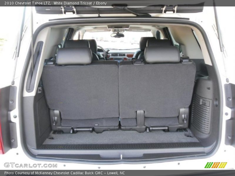 White Diamond Tricoat / Ebony 2010 Chevrolet Tahoe LTZ
