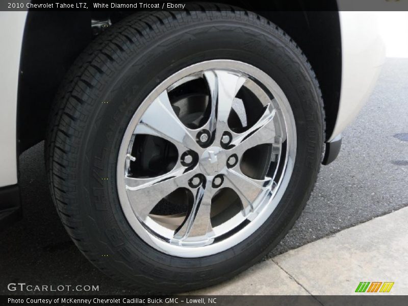 White Diamond Tricoat / Ebony 2010 Chevrolet Tahoe LTZ