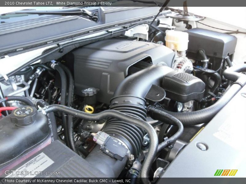 White Diamond Tricoat / Ebony 2010 Chevrolet Tahoe LTZ