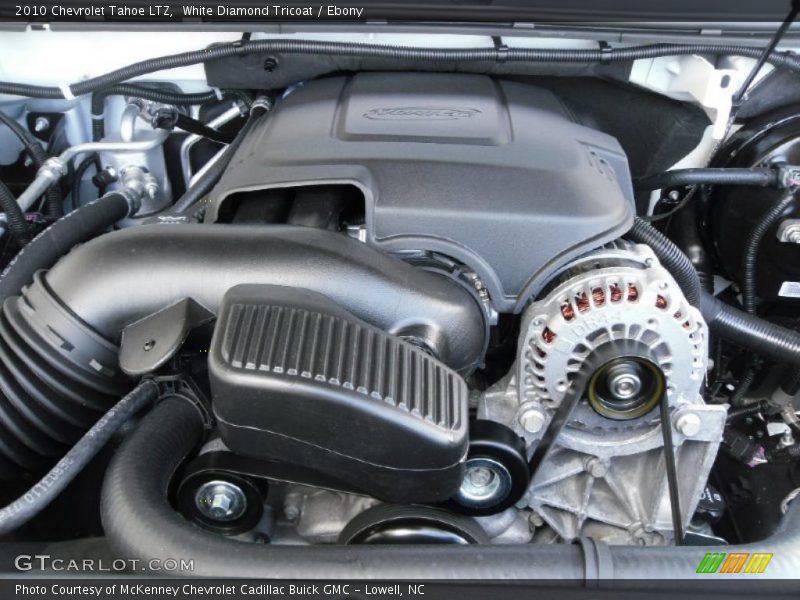 White Diamond Tricoat / Ebony 2010 Chevrolet Tahoe LTZ