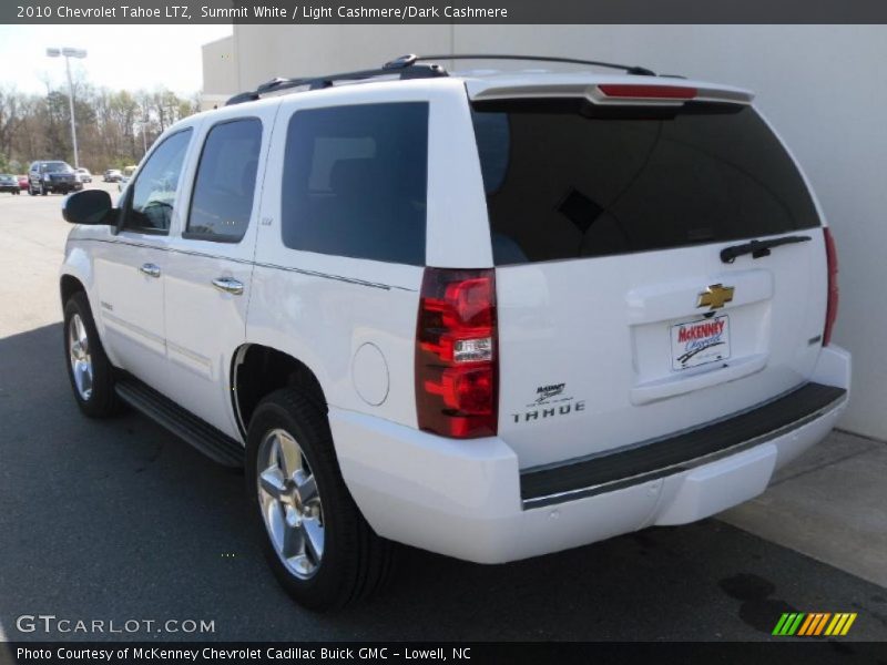 Summit White / Light Cashmere/Dark Cashmere 2010 Chevrolet Tahoe LTZ