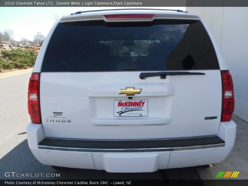 Summit White / Light Cashmere/Dark Cashmere 2010 Chevrolet Tahoe LTZ