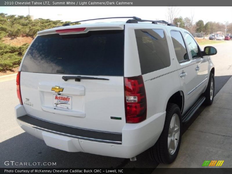 Summit White / Light Cashmere/Dark Cashmere 2010 Chevrolet Tahoe LTZ
