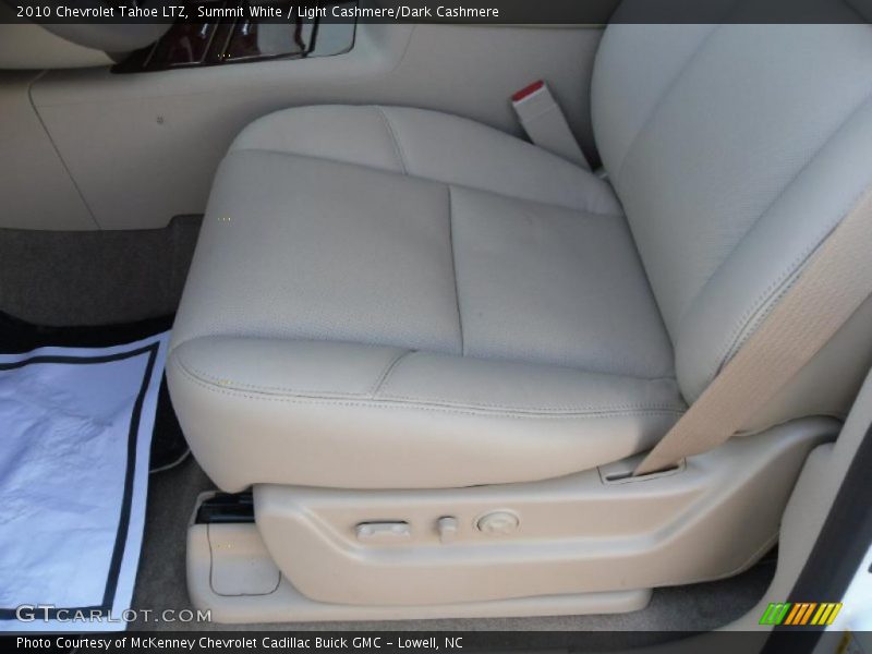 Summit White / Light Cashmere/Dark Cashmere 2010 Chevrolet Tahoe LTZ