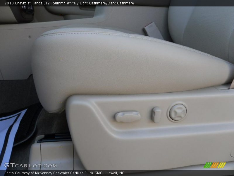 Summit White / Light Cashmere/Dark Cashmere 2010 Chevrolet Tahoe LTZ